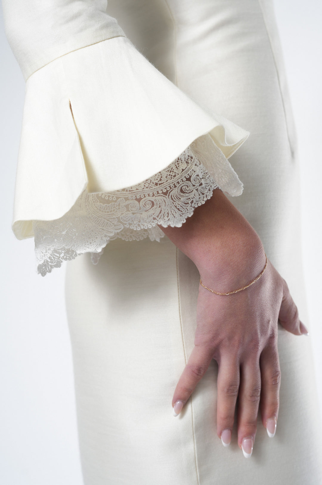 Grâce Ivory Midi Dress