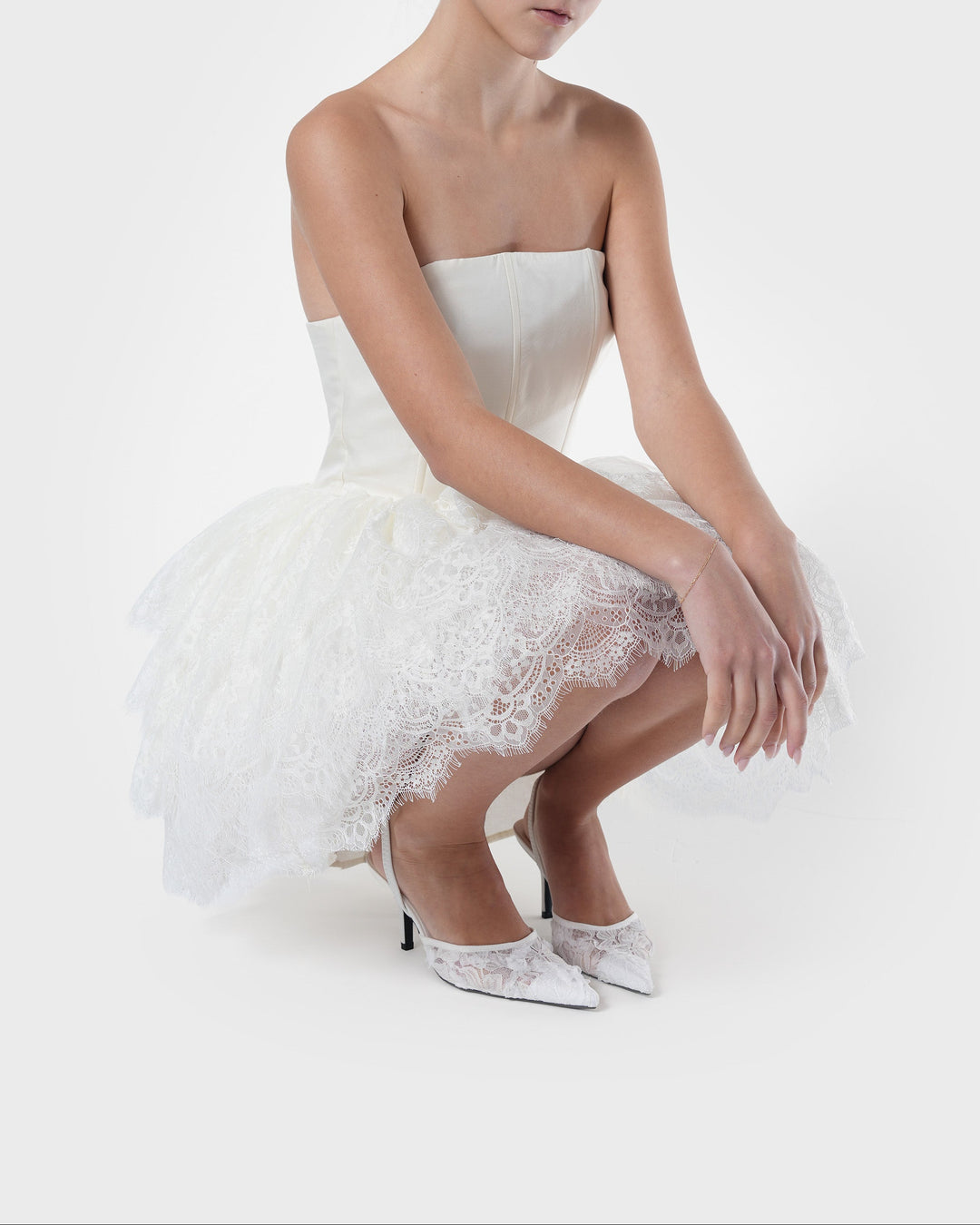 Ballerina in Mini Dress